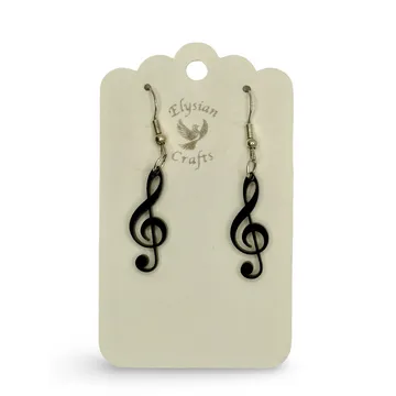 Bass Treble Earrings
